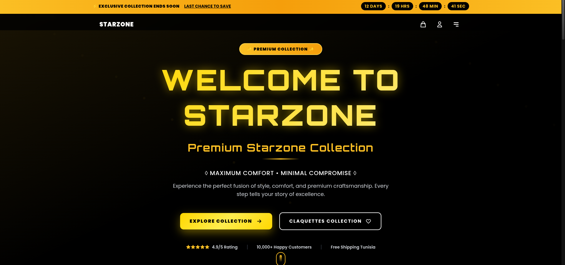 Starzone Project Showcase